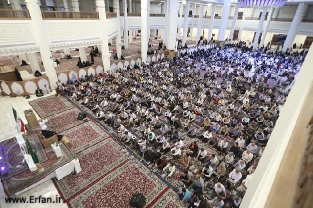 گزارش تصویری/ سخنرانی استاد انصاریان در حرم مطهر شاهچراغ شیراز